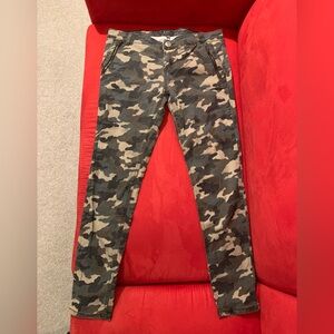 STS Blue Skinny Camo Cargo Pants